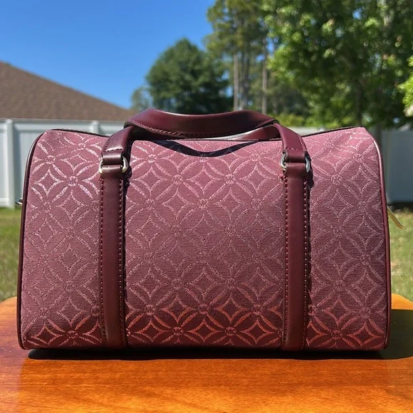 Michael Kors Burgundy Satchel - Picture 11 of 16